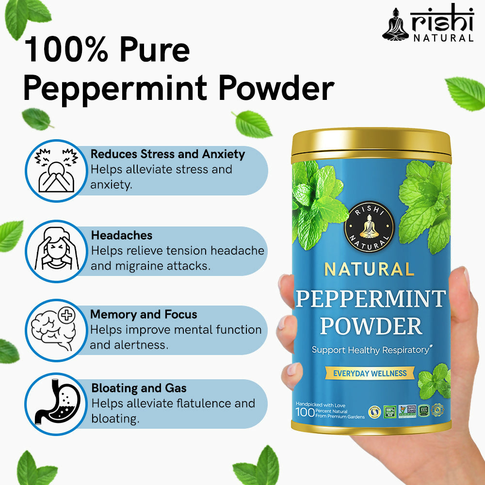 Rishi Natural Peppermint Leaf Powder
