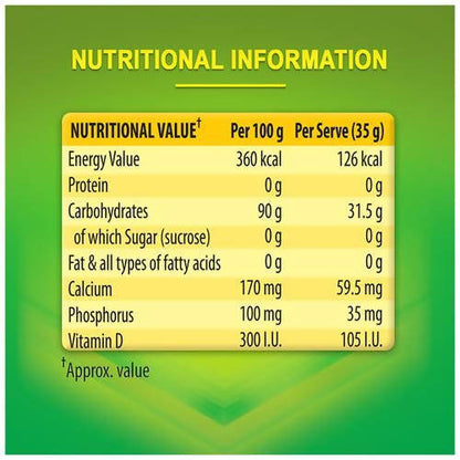 Glucon-D Instant Energy Health Drink - Regular Plain Glucose Powder | Instant Energy & Immunity Recharge With Vitamin C & Calcium