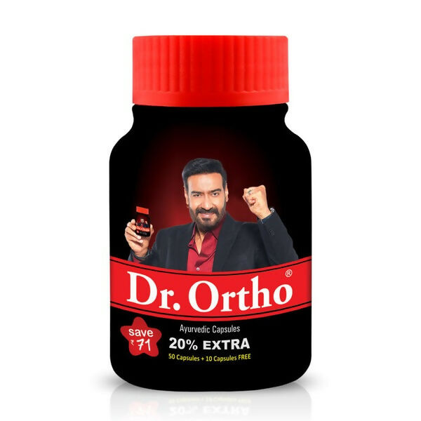 Dr. Ortho Ayurvedic Oil, Capsules & Knee Cap Combo