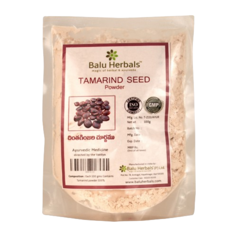 Balu Herbals Tamarind Seed (Chintha Ginjala) Powder
