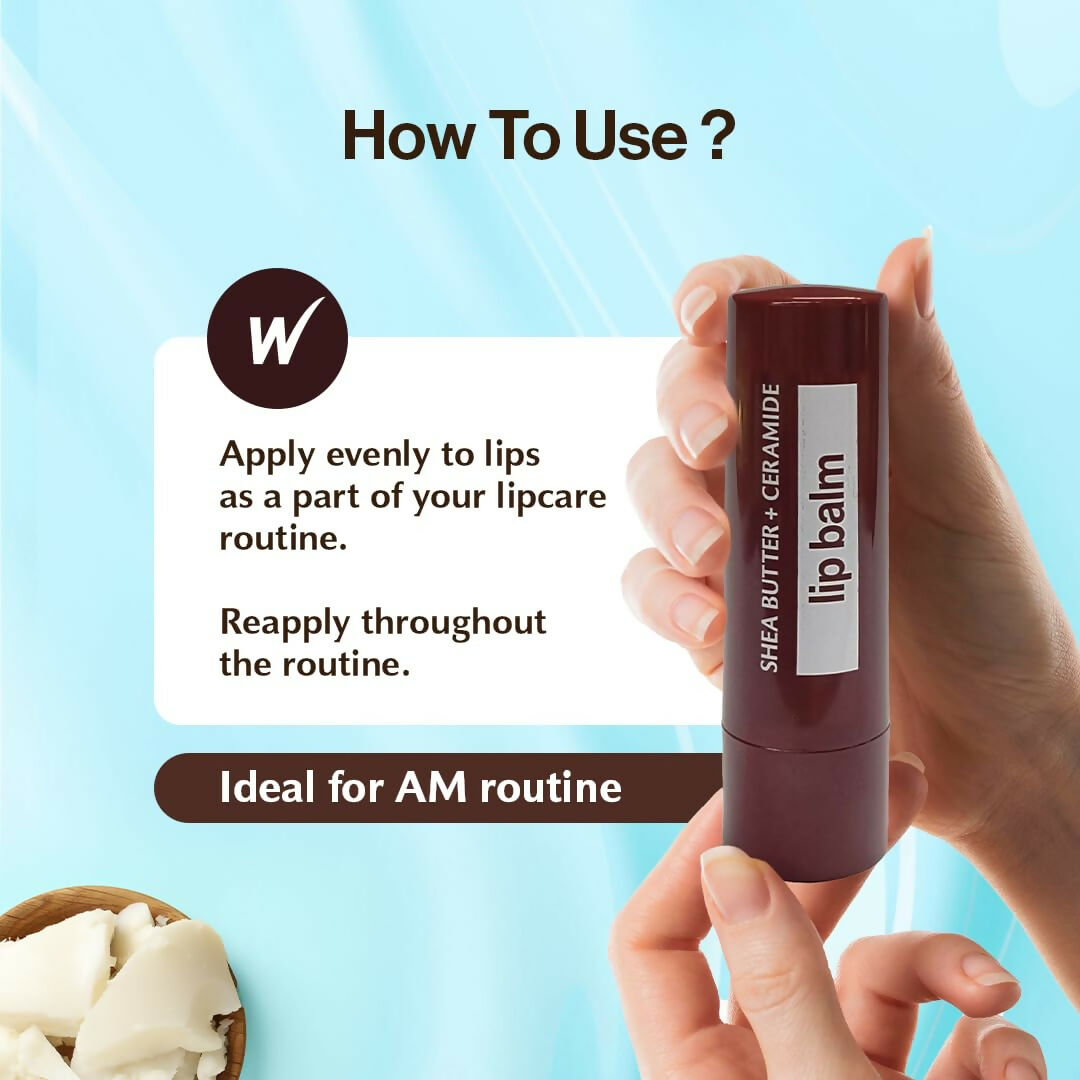 WOW Skin Science Shea Butter Nourishing Lip Balm SPF 30 with Ceramides