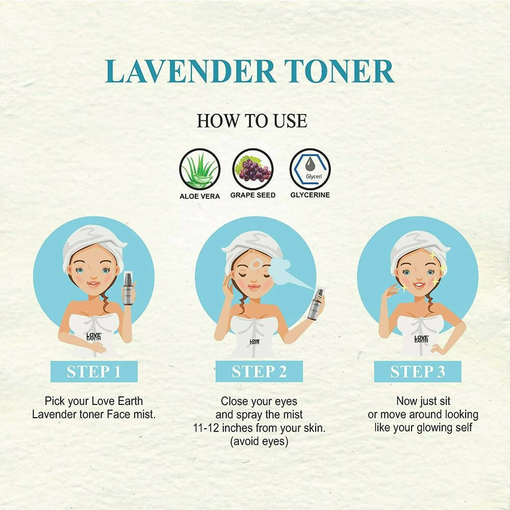 Love Earth Lavender Toner