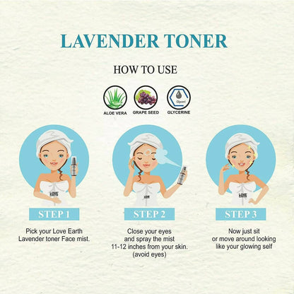 Love Earth Lavender Toner