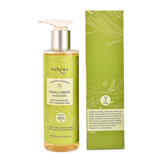 Buy Mantra Herbal Palma Christi and Olive Hair Cleanser For Dry & Damaged Hair from DrMediCart, Ship from India to USA