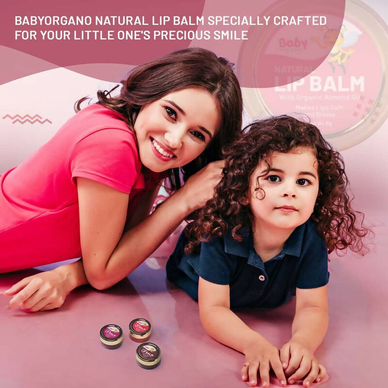 Babyorgano Natural Lip Balm - Beetroot Flavor