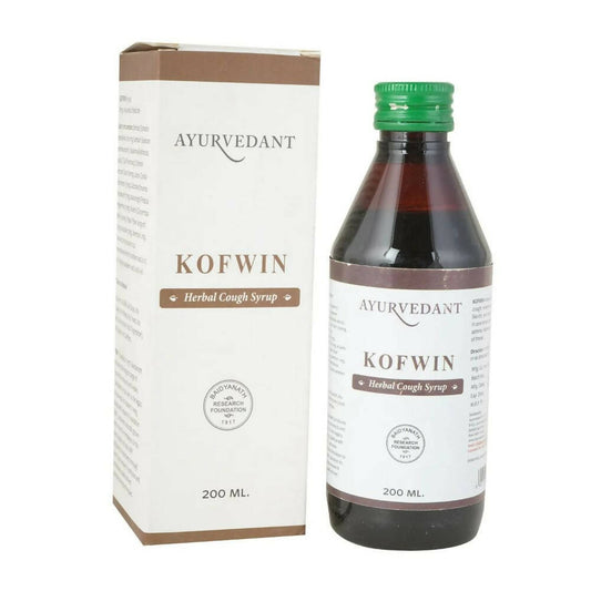 Buy Baidyanath Jhansi Ayurvedant Kofwin Herbal Cough Syrup from DrMediCart, Ship from India to USA