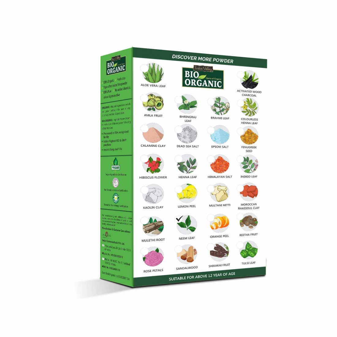 Indus Valley Bio Organic Neem Powder