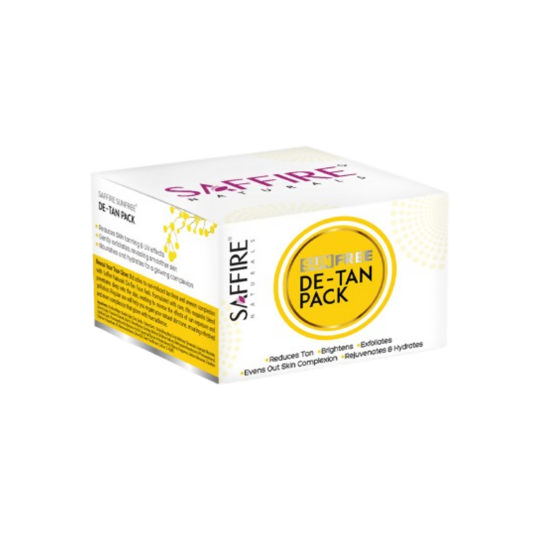 Saffire Naturals Sunfree 3-In-One Power De Tan Pack