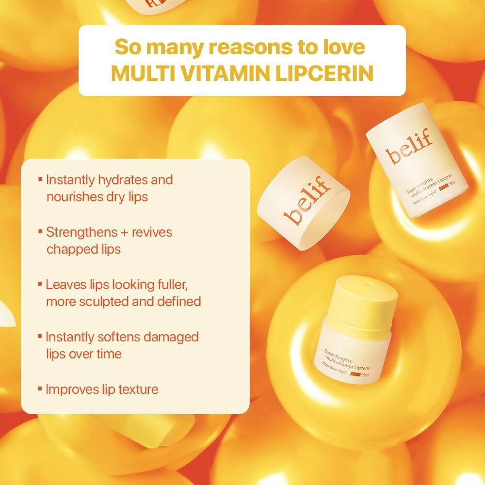 Belif Multi Vitamin Lipcerin, Glossy & Hydrating Lip Mask