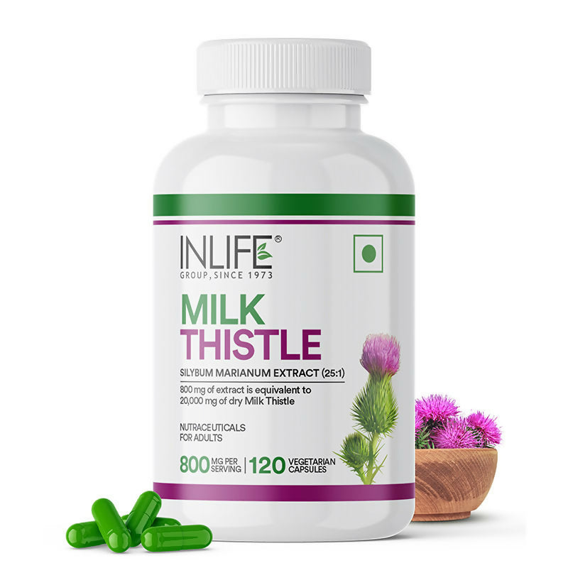 Inlife Milk Thistle Extract 800mg Capsules