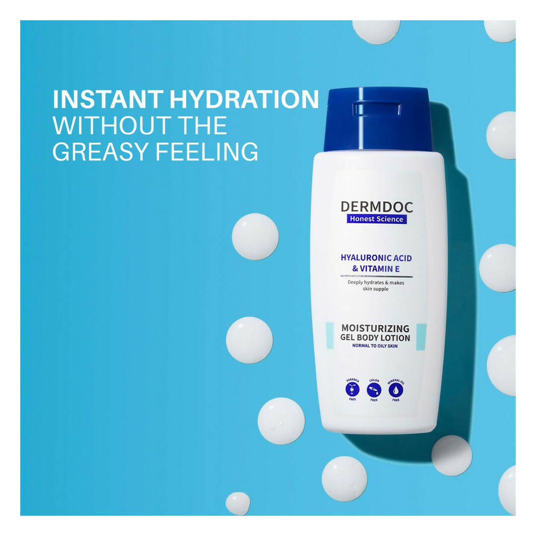 dermdoc hyaluronic acid vitamin e moisturizing gel body lotion buy in usa