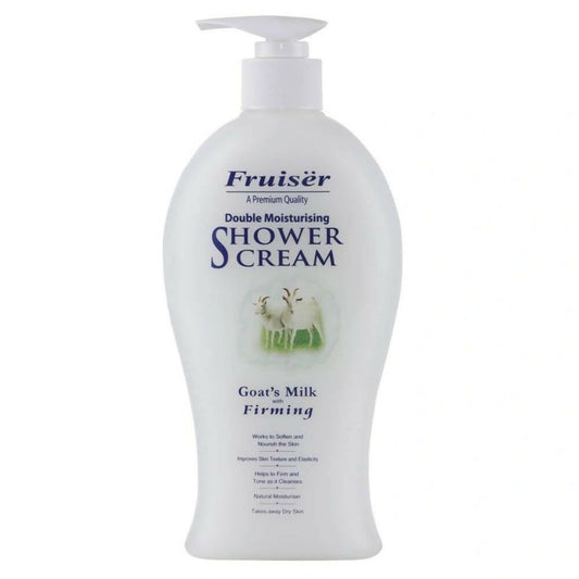 Buy Fruiser Double Moisturizing Shower Cream Firming Goat's Milk from DrMediCart, Ship from India to USA
