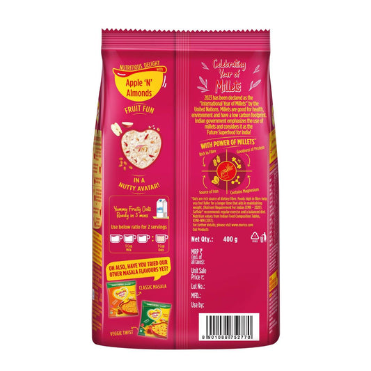 Buy Saffola Oats with Apple 'n' Almonds from DrMediCart, Ship from India to USA