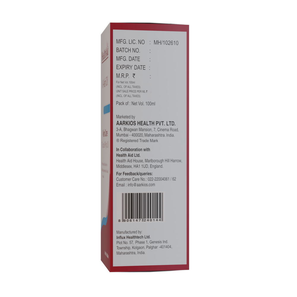 HealthAid V-Vein Oil - Vein Care Topical Phyto Oil