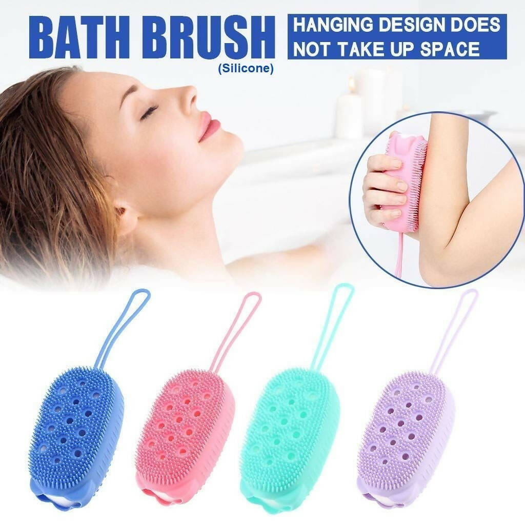 Favon Silicon Bubble Bath SPA Super Soft Body Scrubing Brush