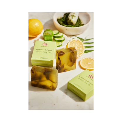 The Herb Boutique Cucumber And Neem Glycerine Soap Bar - Drmedicart