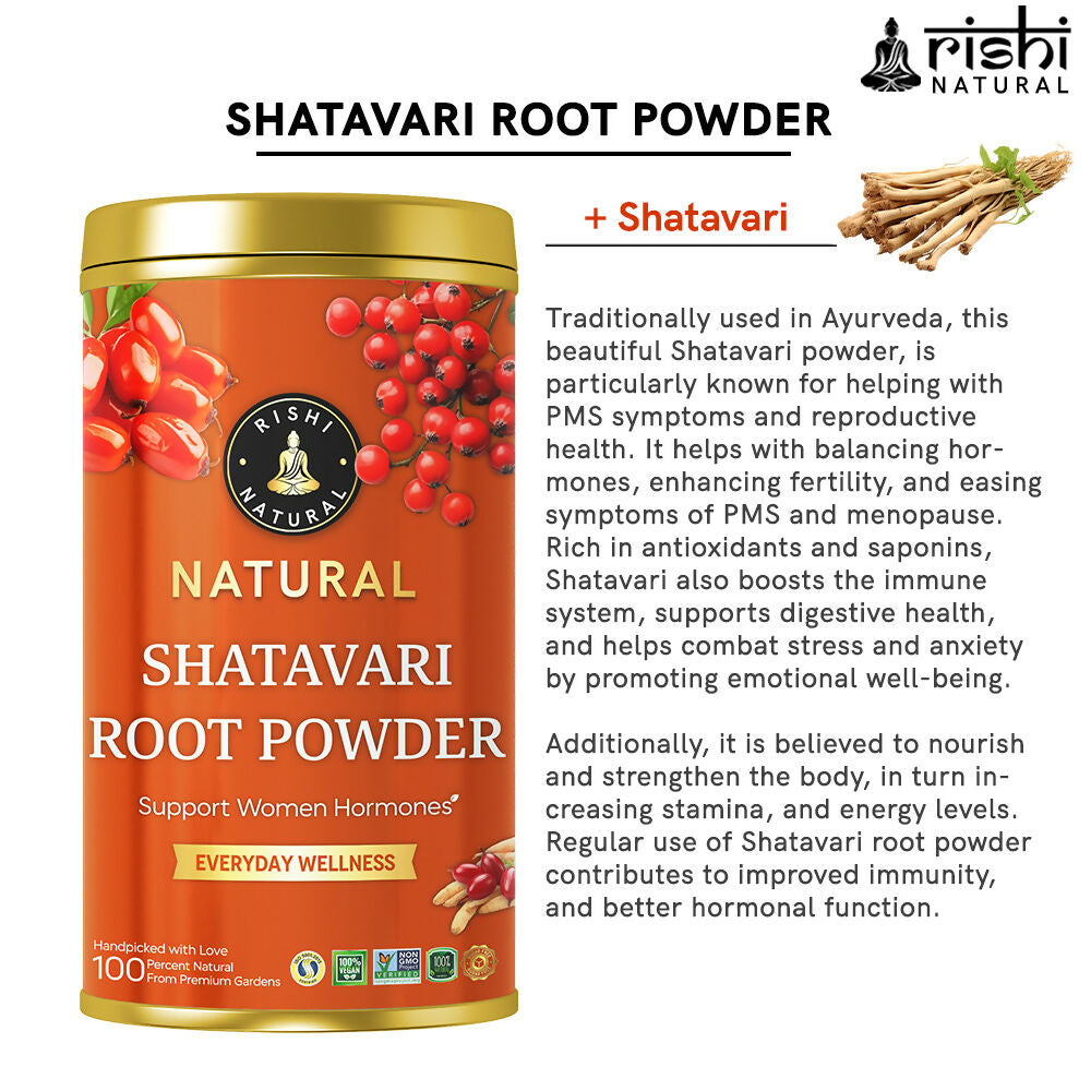 Rishi Natural Shatavari Root Powder