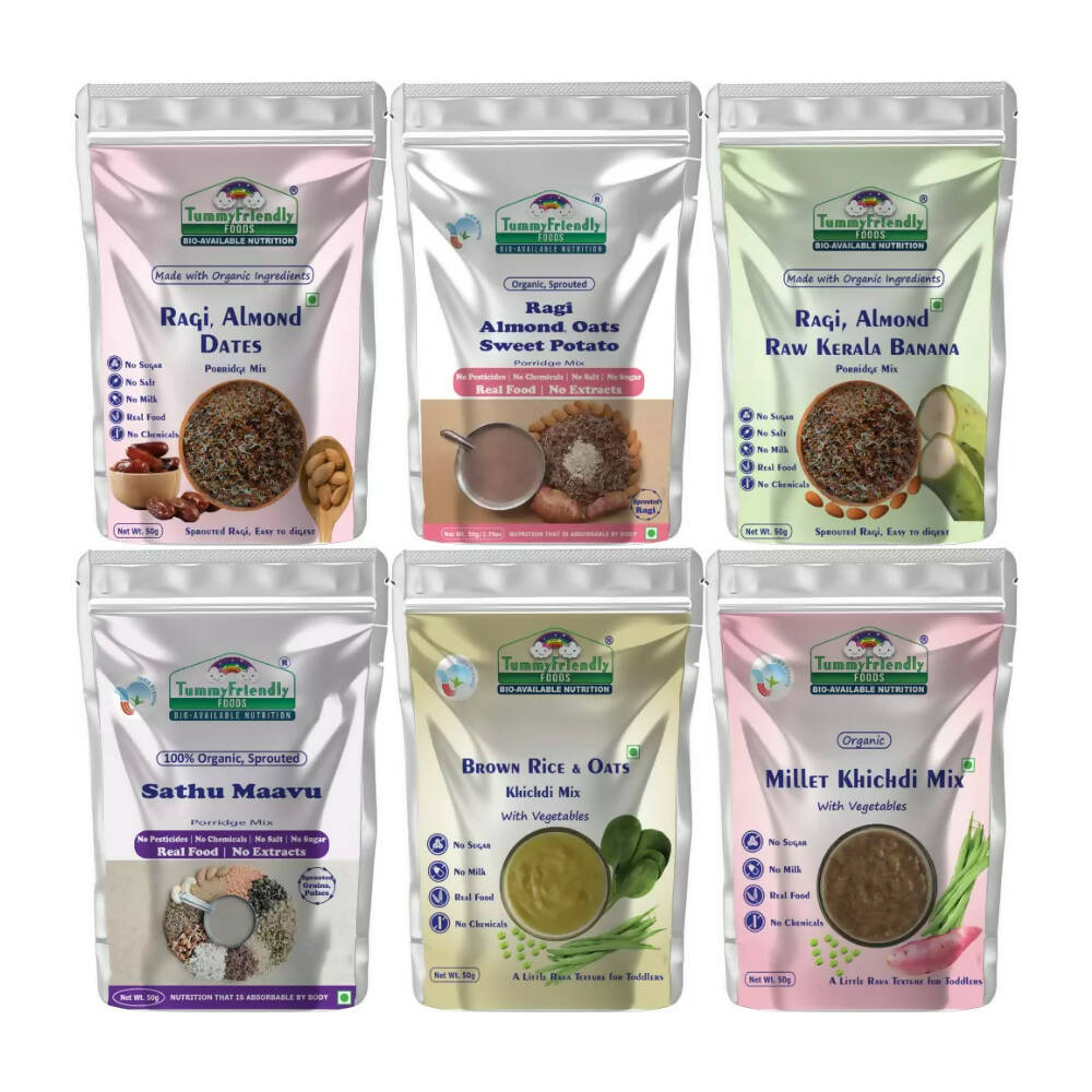 Buy TummyFriendly Foods Certified Organic Baby Food For Toddlers, 1 Year Plus from DrMediCart, Ship from India to USA
