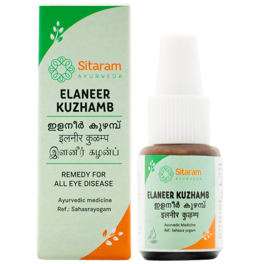 Buy Sitaram Ayurveda Elaneer Kuzhambu Eye Drops from DrMediCart, Ship from India to USA