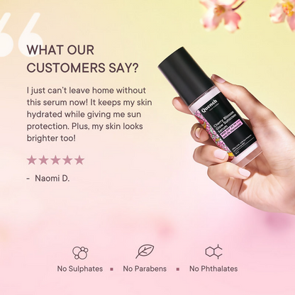 Quench Cherry Blossom Glow Sunscreen Serum