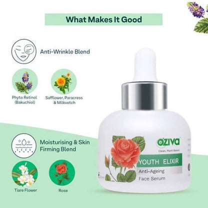 OZiva Youth Elixir age care  Face Serum
