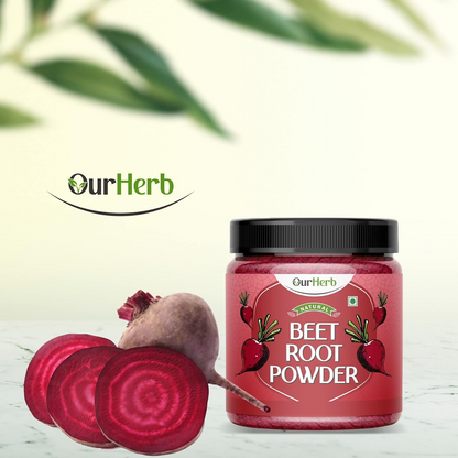 OurHerb Beetroot Powder Pure & Natural For Face And Hair