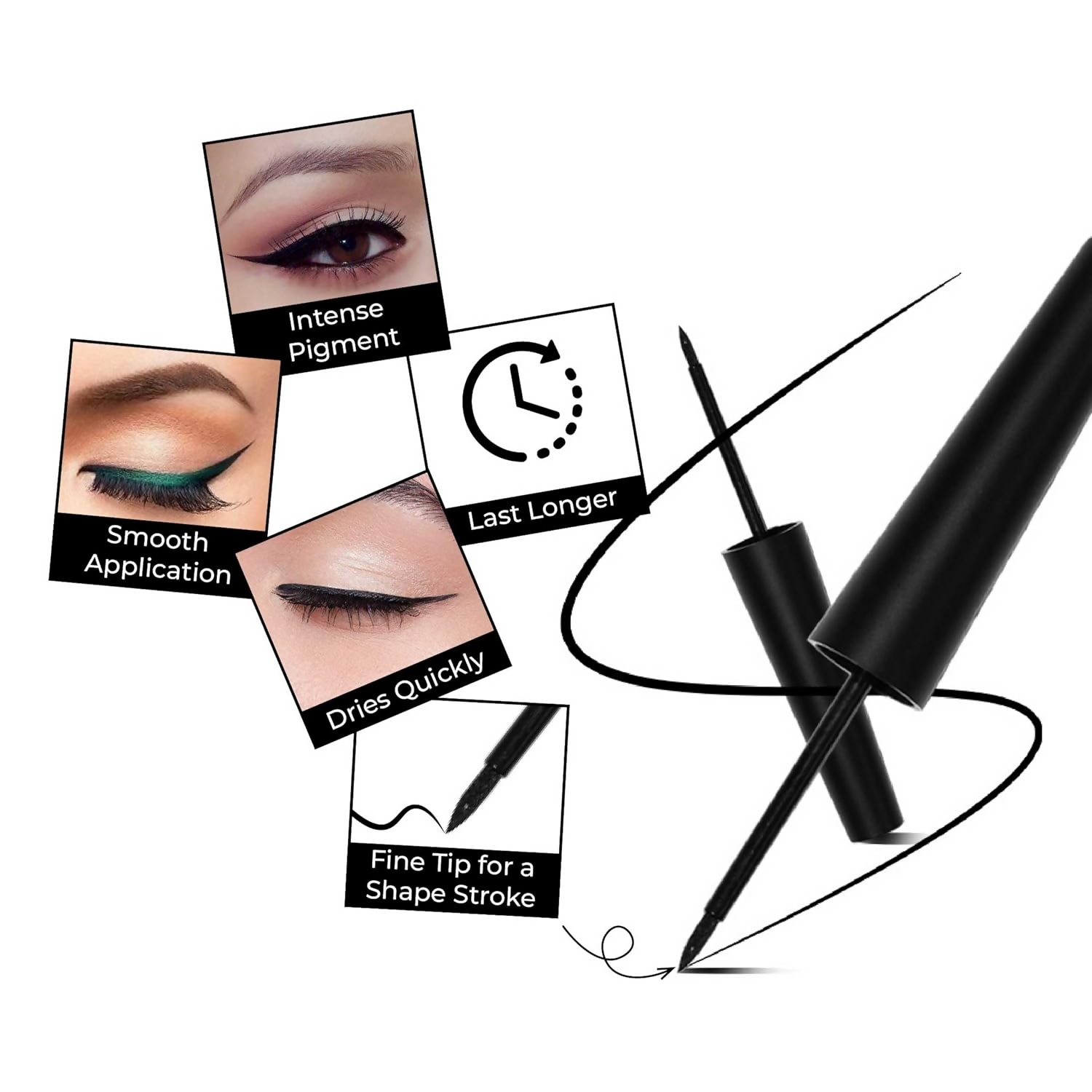 SOKU Eye Can See Intense Black Liquid Eyeliner