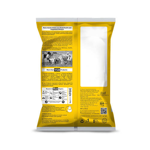 Nature Land Organics Whole Chana Flour