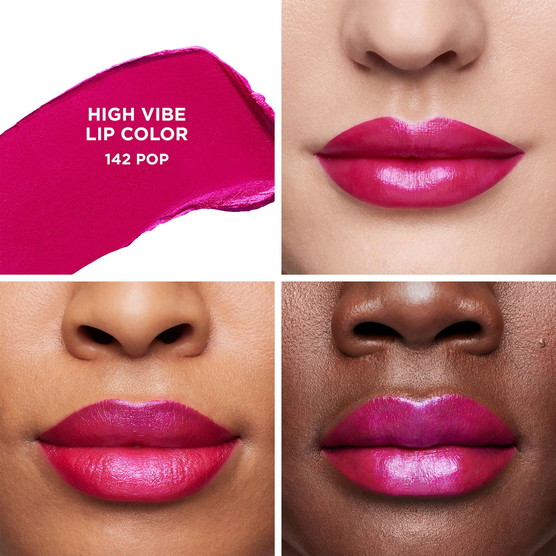 Laura Mercier High Vibe Lip Color - 142 Pop