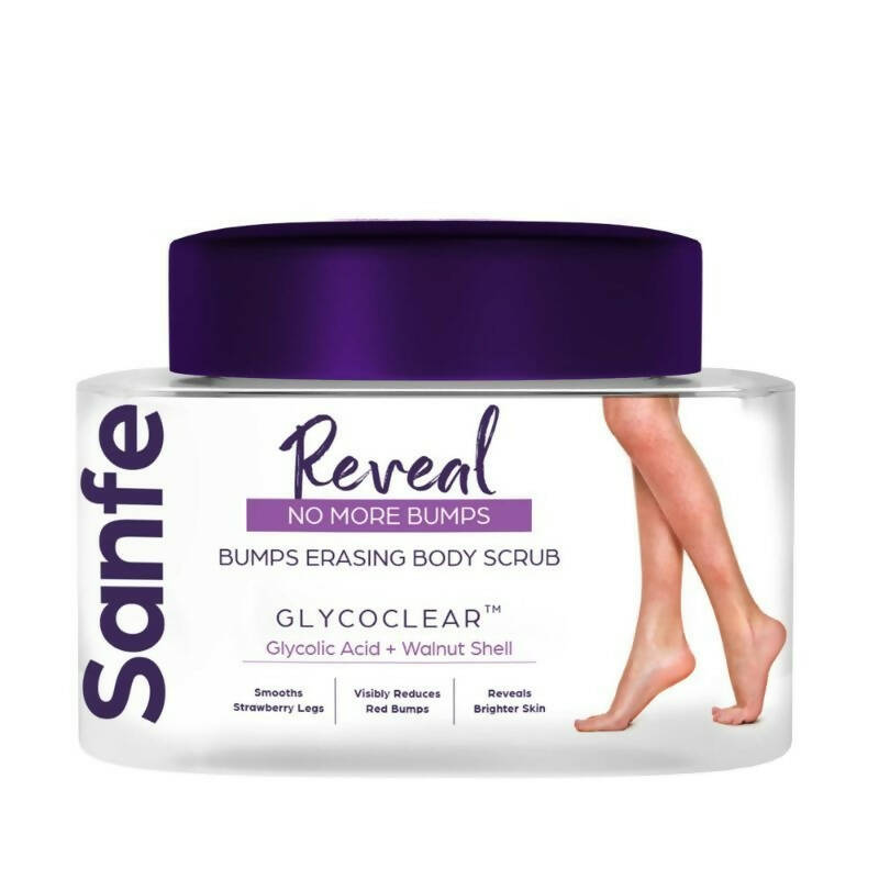 Buy Sanfe Reveal No More Bumps Erasing Body Scrub from DrMediCart, Ship from India to USA
