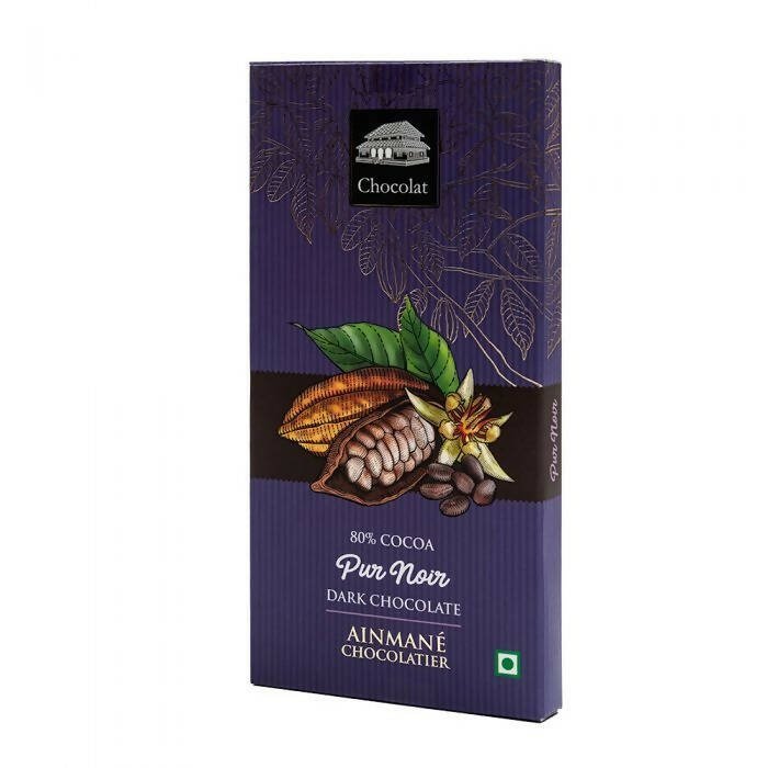 Buy Ainmane Pur Noir Dark Chocolate 80% Cocoa from DrMediCart