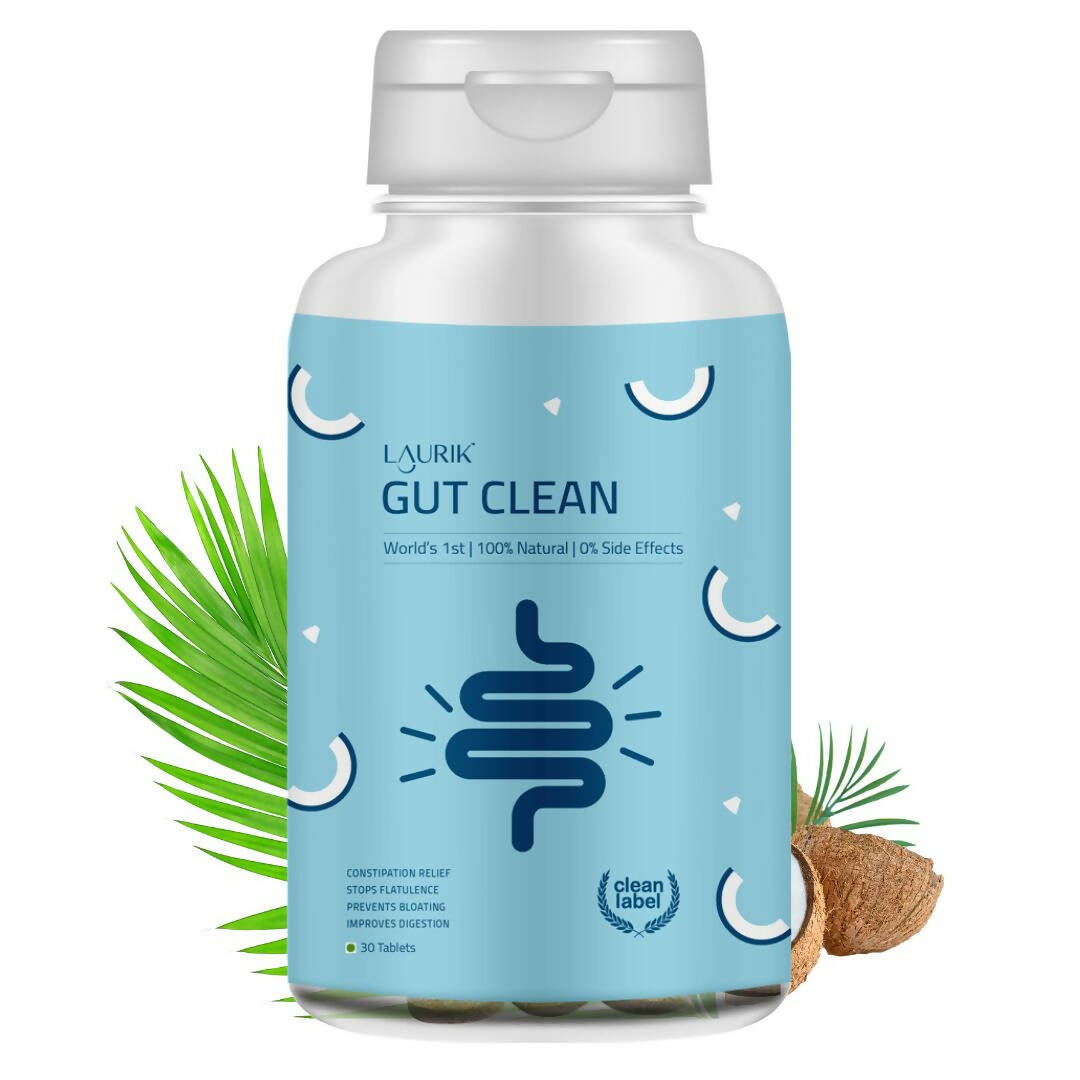 Laurik Gut Clean Tablets For Constipation Relief And Digestive Health
