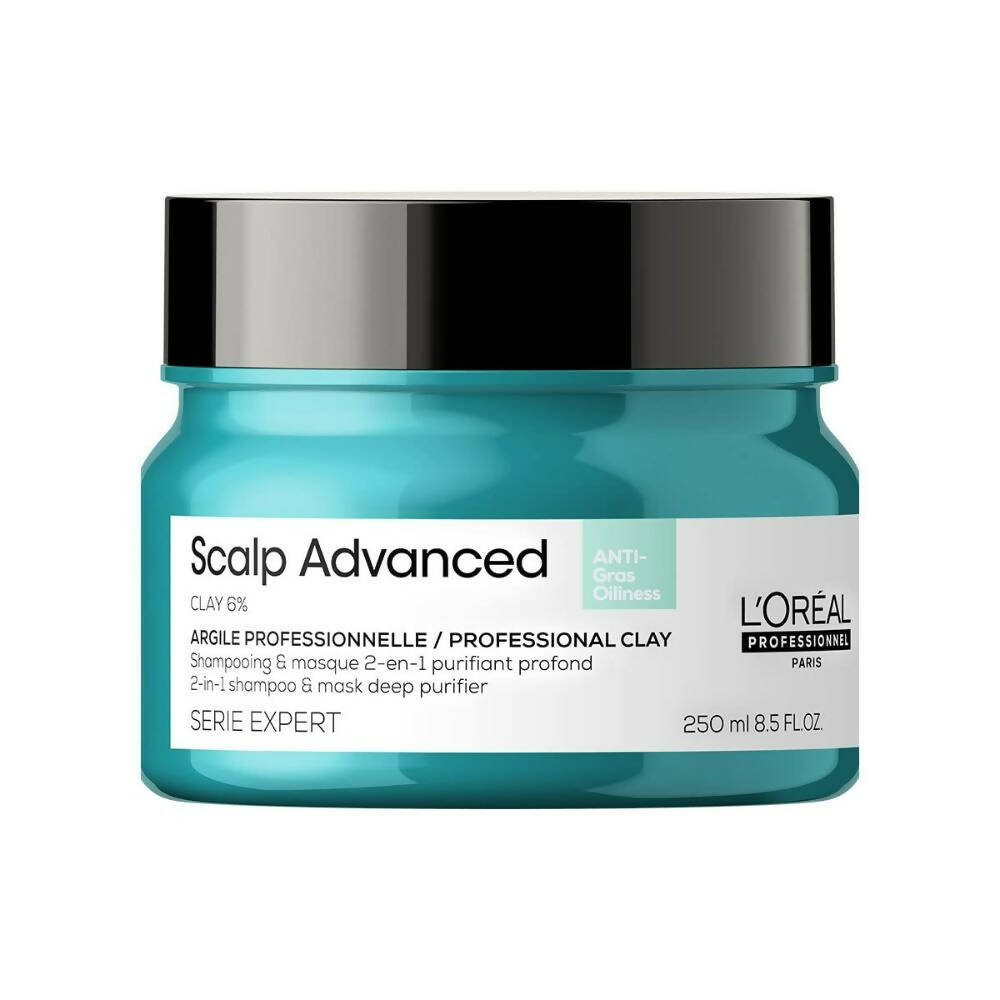 Buy L'Oreal Paris Professionnel Scalp Advanced Anti-Oiliness 2-In-1 Deep Purifier Clay With 3% AHA from DrMediCart, Ship from India to USA