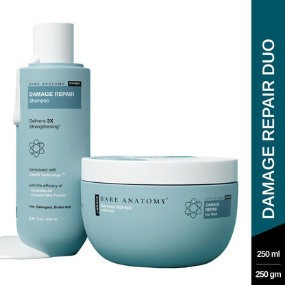 Buy Bare Anatomy Expert Damage Repair Hair Mask & Shampoo from DrMediCart, Ship from India to USA
