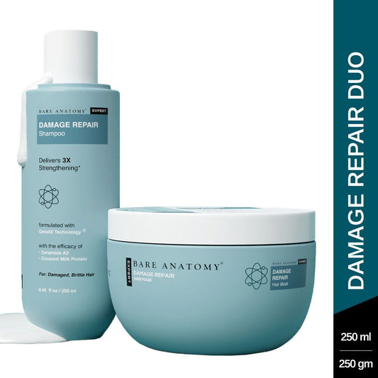 Buy Bare Anatomy Expert Damage Repair Hair Mask & Shampoo from DrMediCart, Ship from India to USA
