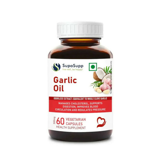 Buy Sri Sri Tattva Supasupp Garlic Oil Capsules from DrMediCart, Ship from India to USA