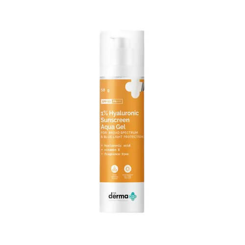 Buy The Derma Co 1% Hyaluronic Sunscreen Aqua Gel from DrMediCart, Ship from India to USA