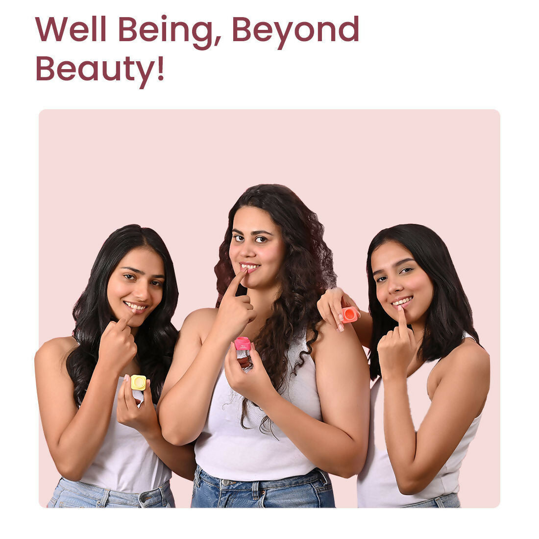 Earth Rhythm Lippie Stack Box - (Lip Scrub, Lip Serum, Lip Balm and Lip Mask)