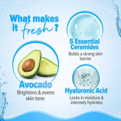 Aqualogica 5 Barrier+ Repair Moisturizer with Avocado & 5 Essential Ceramides - Limited Time Offer