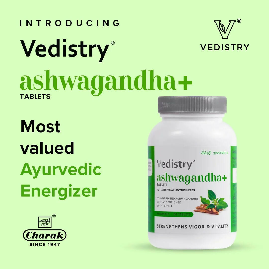 Vedistry Ashwagandha Tablets - Drmedicart
