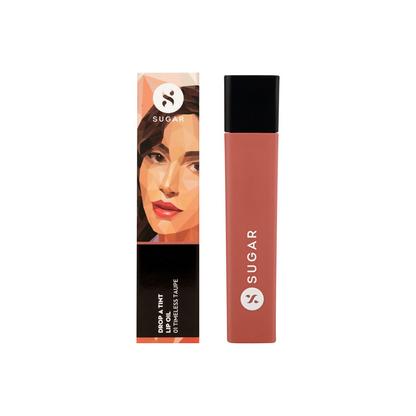 SUGAR Drop A Tint Lip Oil - 01 Timeless Taupe