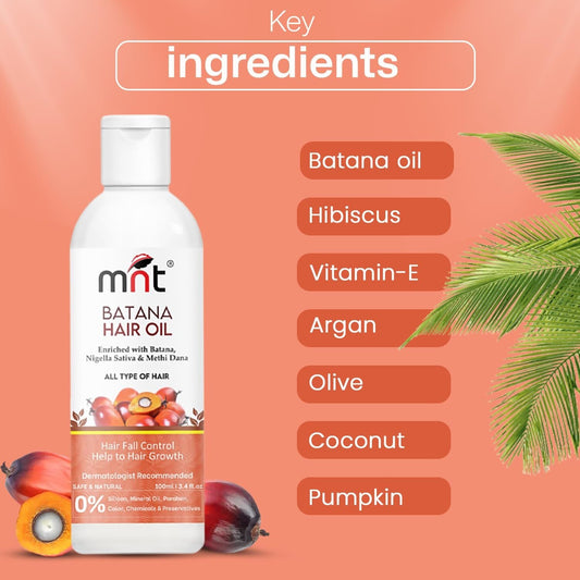Buy MNT Batana Hair Oil from DrMediCart, Ship from India to USA