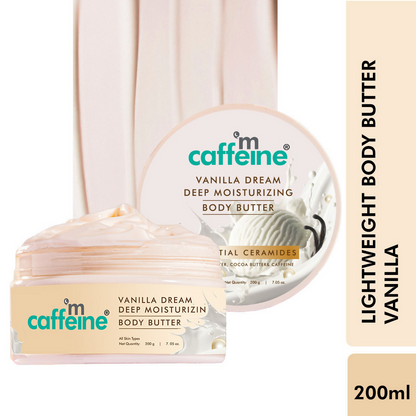 mCaffeine Vanilla Dream Deep Moisturizing Body Butter