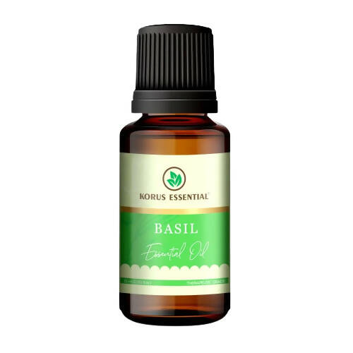 Buy Korus Essential Basil Essential Oil - Therapeutic Grade from DrMediCart, Ship from India to USA