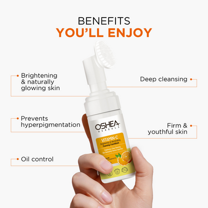 Oshea Herbals Brightening & Illuminating Foaming Face Wash