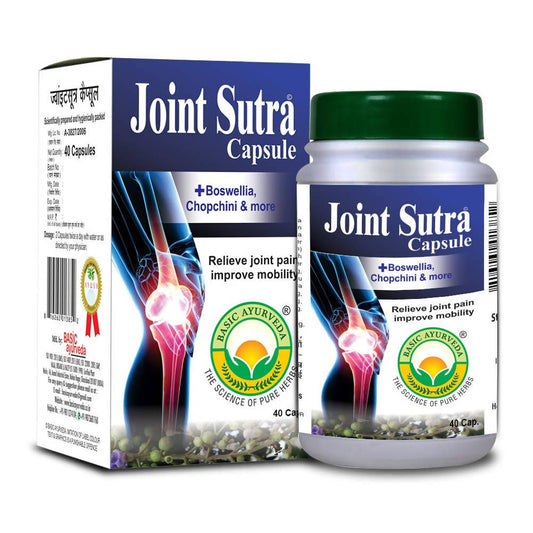 Buy Basic Ayurveda Joint Sutra Capsules from DrMediCart, Ship from India to USA