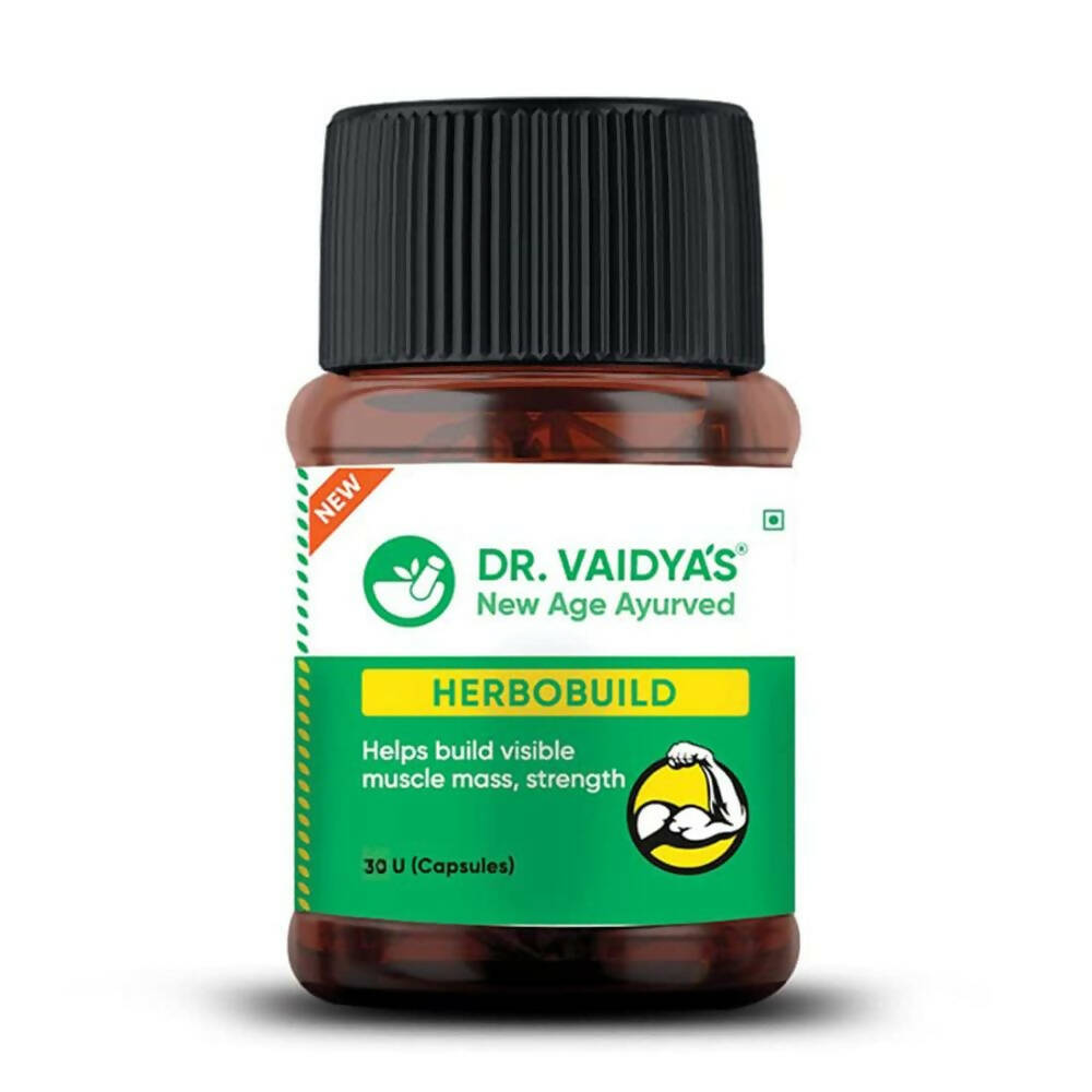 Buy Dr. Vaidya's Herbobuild Capsules from DrMediCart, Ship from India to USA