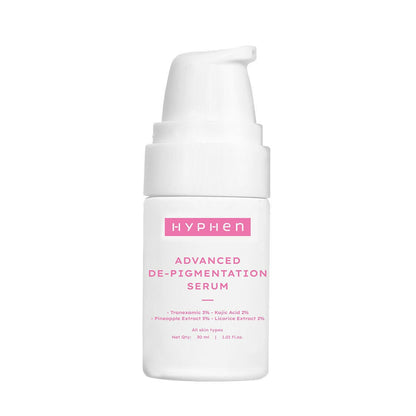 Hyphen By Kriti Sanon Advanced De-Pigmentation Serum, Reduce Dark Spots & Pigmentation, Remove Dirt & Impurities, Brighten Skin