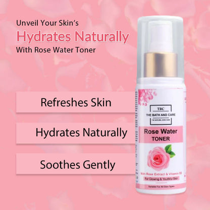 TBC - The Bath and Care Rose Water Toner