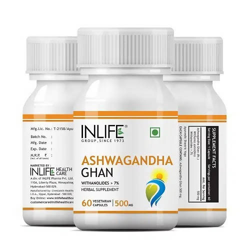 Inlife Ashwagandha Ghan Capsules